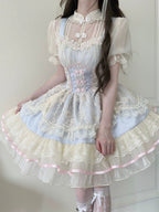 Hua Ji Fu Lei - Qi Lolita JSK Dress and Ballet Innerwear Set - image 7