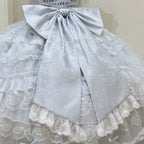 Eternal Vow - Wedding Lolita JSK, Detachable Overlay - image 31