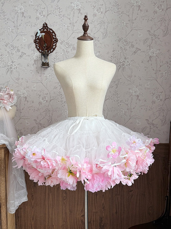 Satin Fantasy Lolita Long Cocktail Dress - image 7