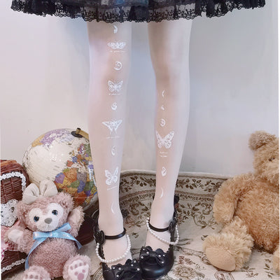 20D Velvet Lolita Tights Collection - image 15