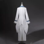 Lunar Paladin - Embroidered Ouji Lolita Tailcoat Set - image 13