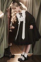 Black Nun - Gothic Lolita OP Dress - image 14