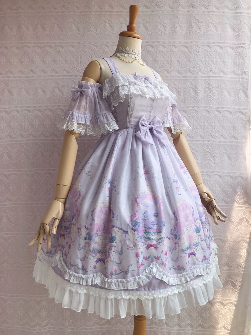 Unicorn's Secret Garden Summer Lolita JSK Dress - image 4