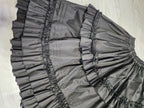 Ruffled-Hem Cotton Lolita Petticoat, 60–80cm - image 4