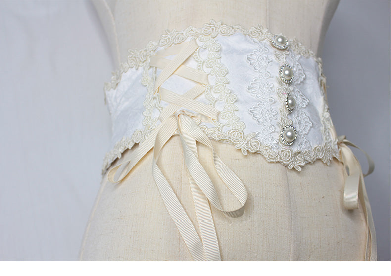 Plus Size Lolita Lace Corset - image 3
