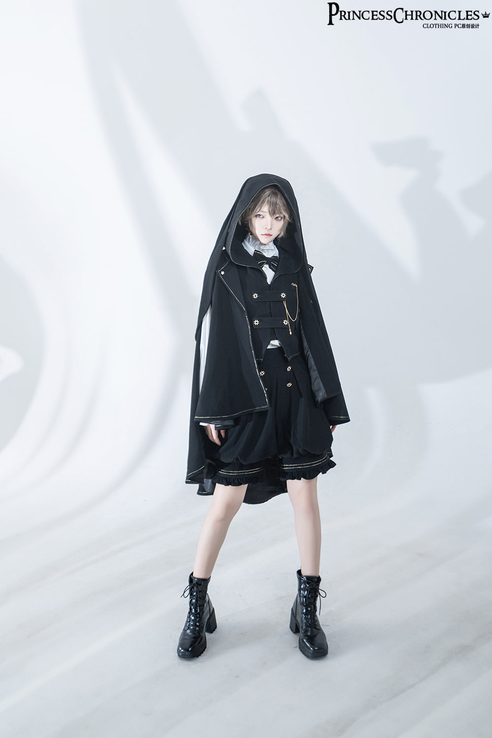 Desperate Bunny - Ouji Lolita Vest Shorts Set - image 6