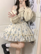 Twilight Rose - Sweet Lolita Dress Sweater and JSK - image 16