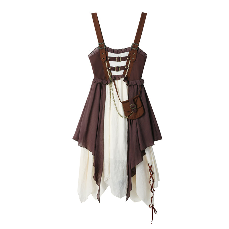 Pirate Guide - Vintage Lolita Suit Vest JSK Dress - image 32