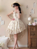 Twilight Rose - Sweet Lolita Dress Sweater and JSK - image 3