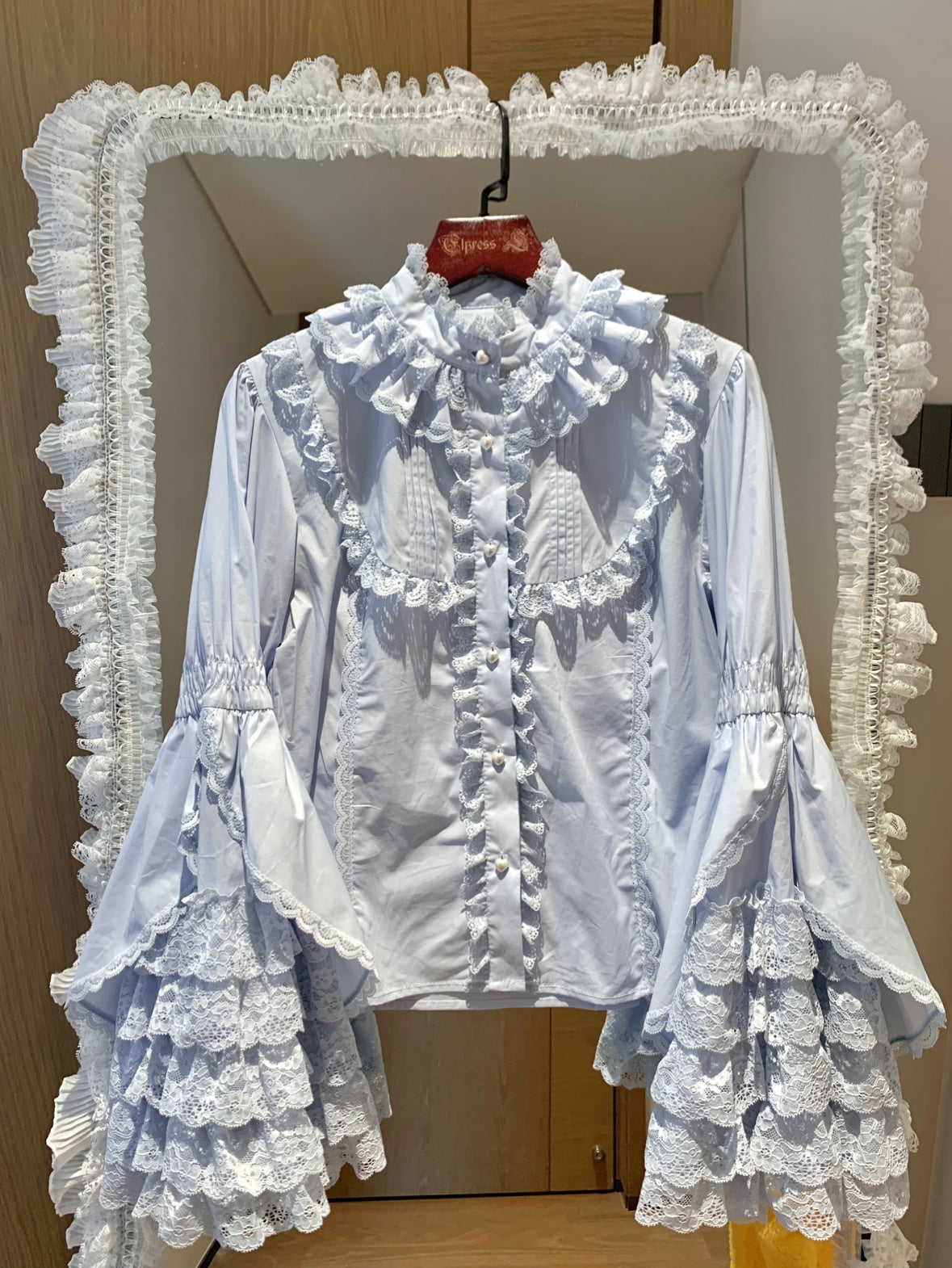 Liliya's Secrets Cotton Lolita Princess Sleeve Blouse - image 2
