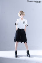LueYingGuiTan - Embroidered White Ouji Lolita Shirt - image 1