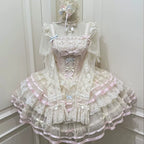 Butterfly Ballet - Sweet Lolita JSK Dress, Layered Tulle Hem - image 20