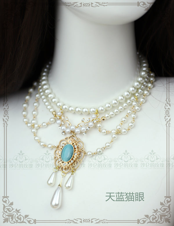 Theresa - Vintage Wedding Lolita Necklace - image 23