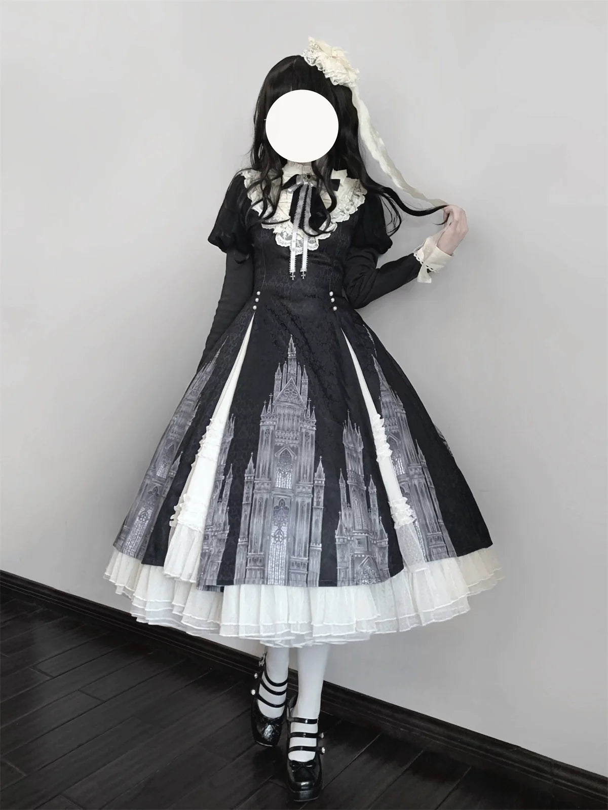 Church Bell - Elegant Lolita OP Dress Long Sleeve Spring Autumn - image 19
