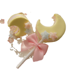 Kawaii Lolita Accessories Moon Lollipop Clay Necklace Ring - image 15