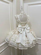 Ballet Dream - Sweet Lolita JSK Dress, Petal-like Layered Skirt - image 2