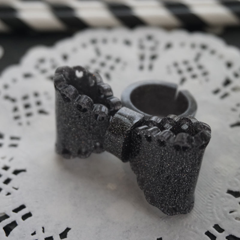 Sweet Lolita Bow Ring and Necklace - image 53