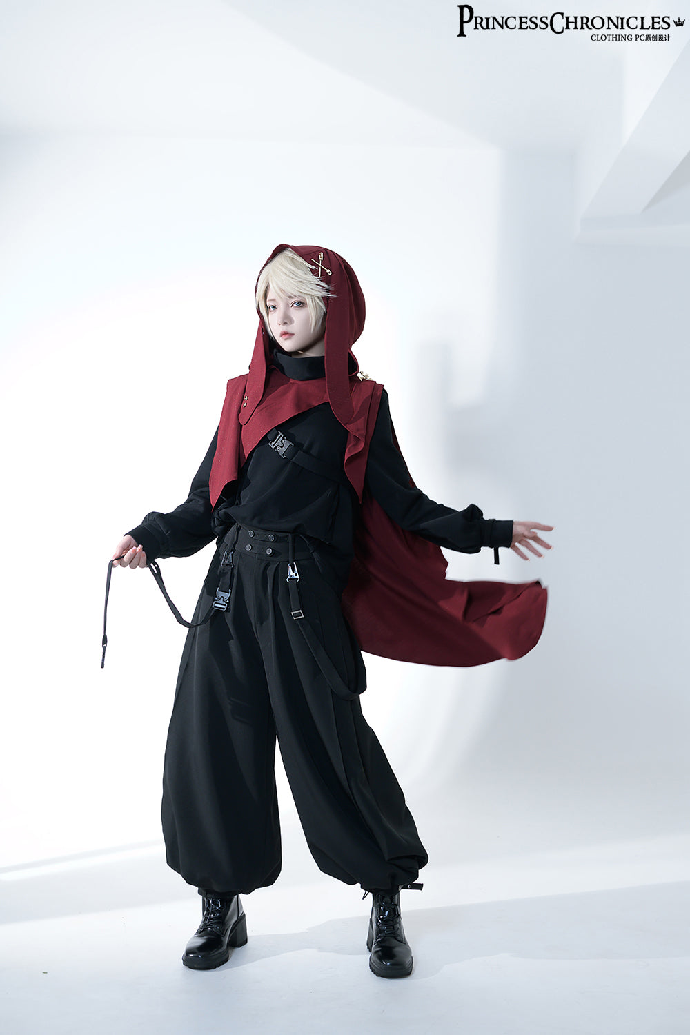 Functional Rabbit Handsome Gothic Ouji Pantsuit - image 11