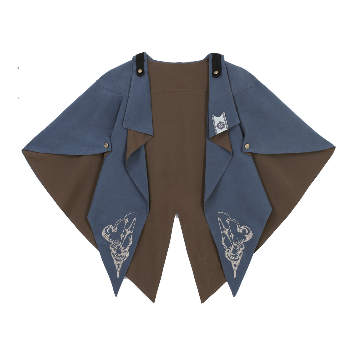 Narrative Poem - Ouji Lolita Shorts Suit with Shirt Cape and Vest - image 20