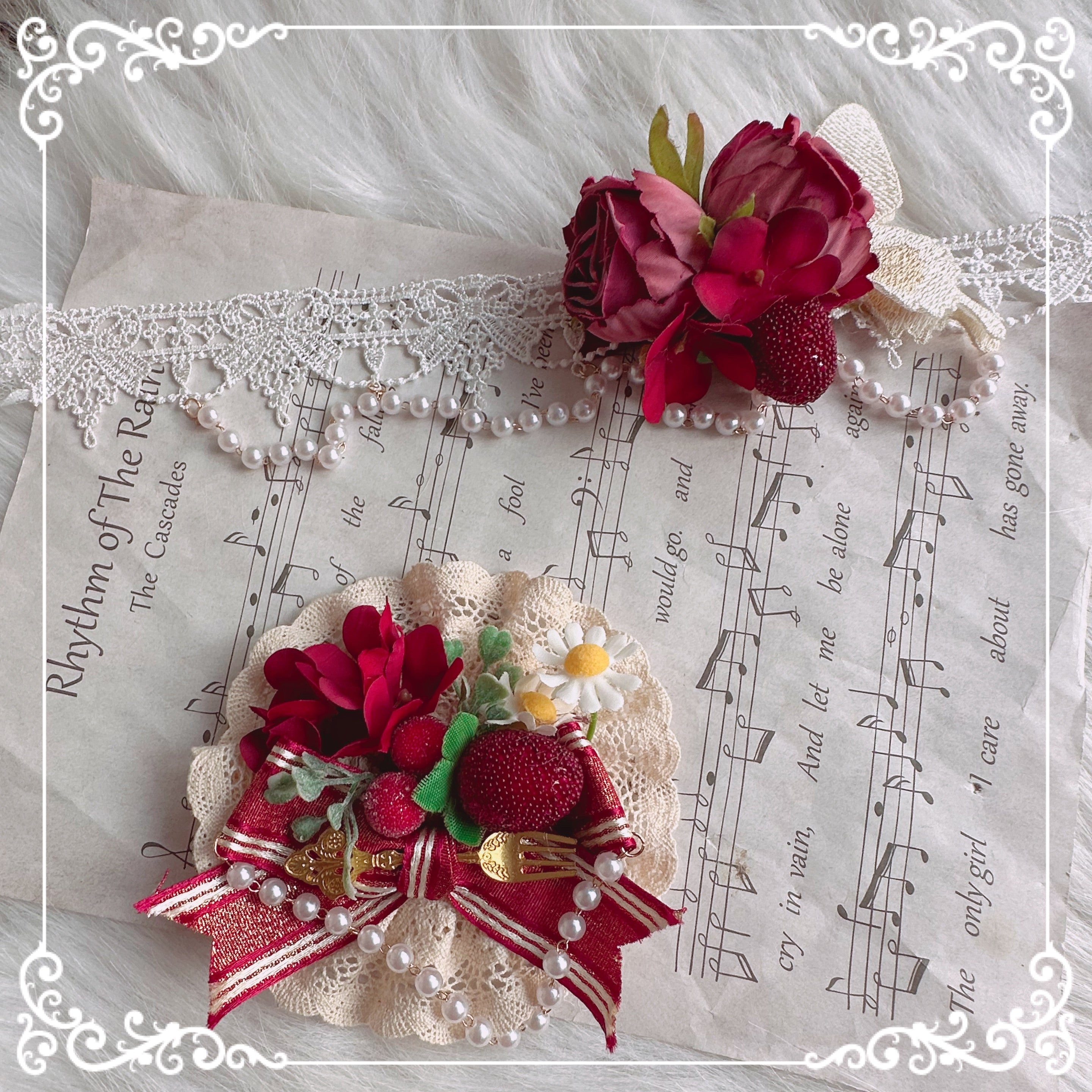 Chestnut Country Lolita Handmade Headdress Collection - image 32