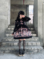 Missing Lamb Case - Gothic Lolita Dress Set with Sheep Prints - image 27