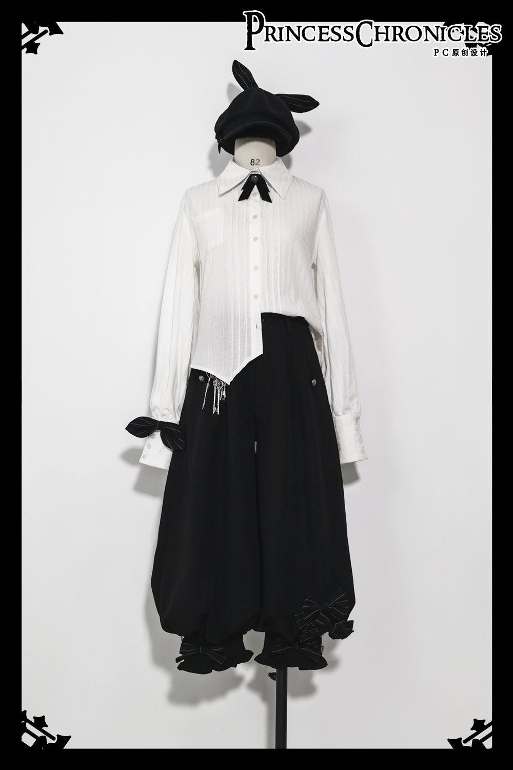 Secret Morning News - Vintage Ouji Lolita Vest Blouse Bloomers - image 12