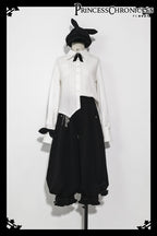 Secret Morning News - Vintage Ouji Lolita Vest Blouse Bloomers - image 12