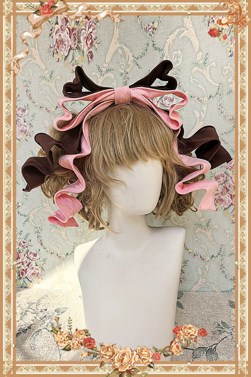 Chandelier - Old School Lolita OP Dress, Polka Dot, Chandelier Print and Accessories - image 29