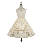 Elegant Lolita JSK Dress Solid Color JSK - image 1