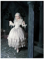 Humanoid Robot - Silver Gothic Lolita Mermaid Skirt Set - image 46