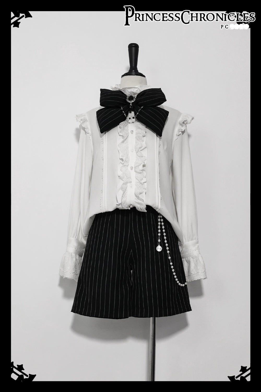 Rabbit Theater Ouji Lolita Blouse and Shorts Set - image 10