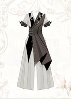 Voyage Guide - Vintage Ouji Lolita Suit Nautical Style Outfit - image 19