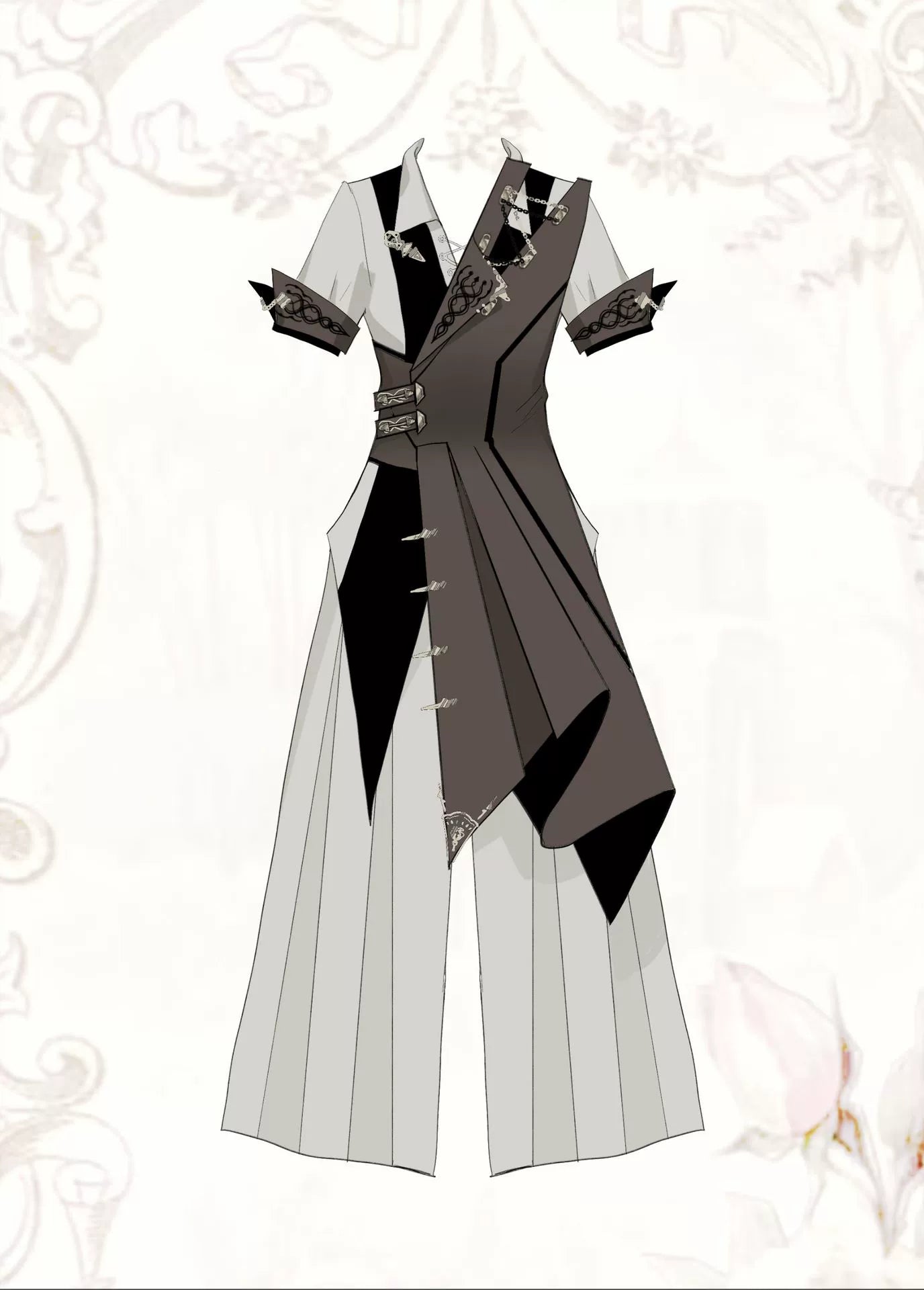 Voyage Guide - Vintage Ouji Lolita Suit Nautical Style Outfit - image 19
