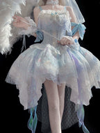 MermaidTears - Wedding Lolita JSK Dress, Ocean Theme - image 16
