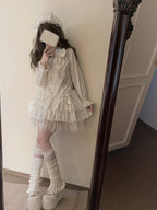 Lily - Kawaii Lolita Blouse Soft Girl Bubble Puff Sleeve - image 2