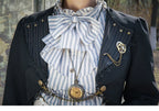 Gothic Lolita Black Cropped Cardigan Jacket - image 9
