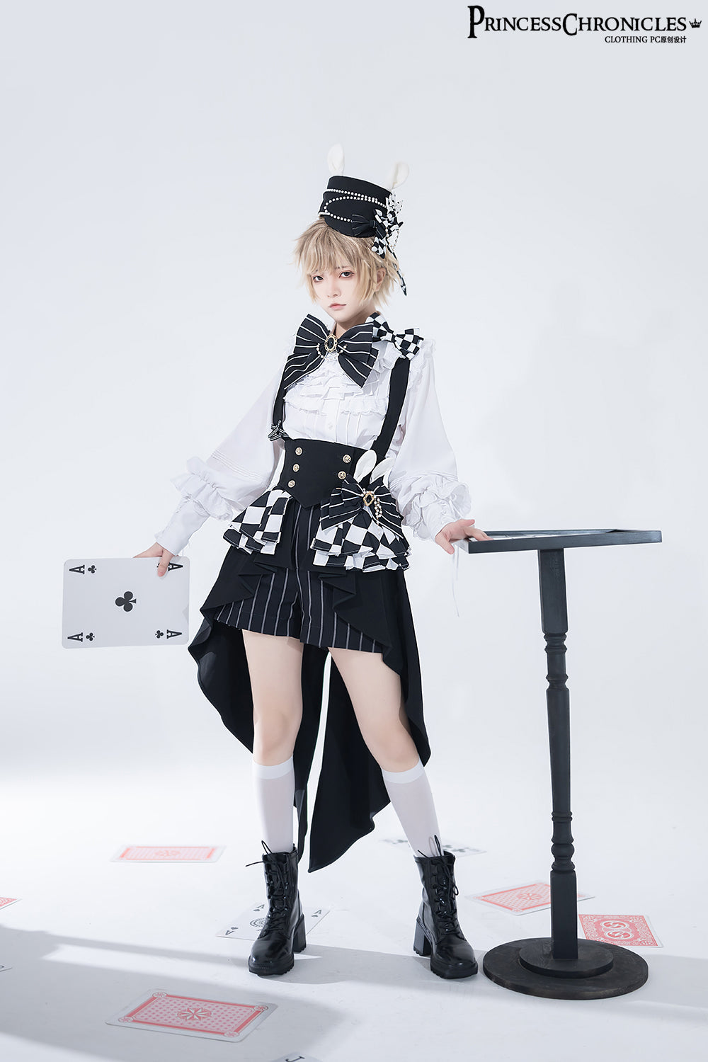 Rabbit Theater Chessboard Ouji Fashion Shirt Set - image 36