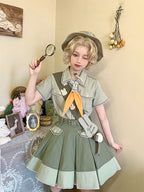 Bunny Trip - Green Ouji Lolita Suit Collection - image 1