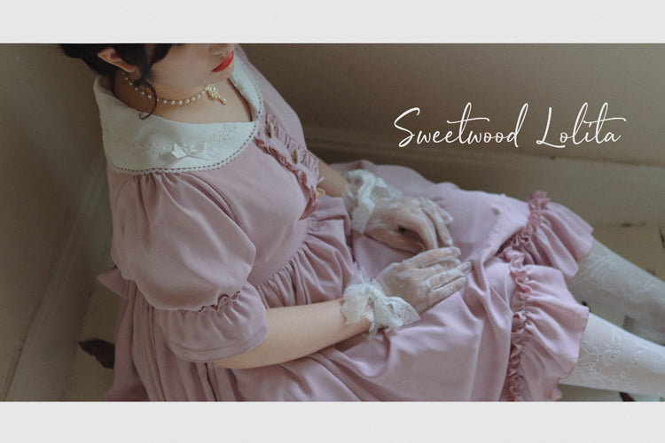 Plus Size Vintage Lolita OP Dress - image 15