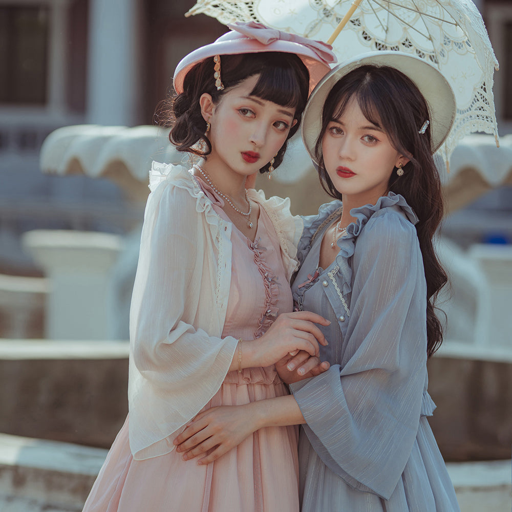 Rhine Riverside - Summer Lolita Chiffon Cardigan - image 23