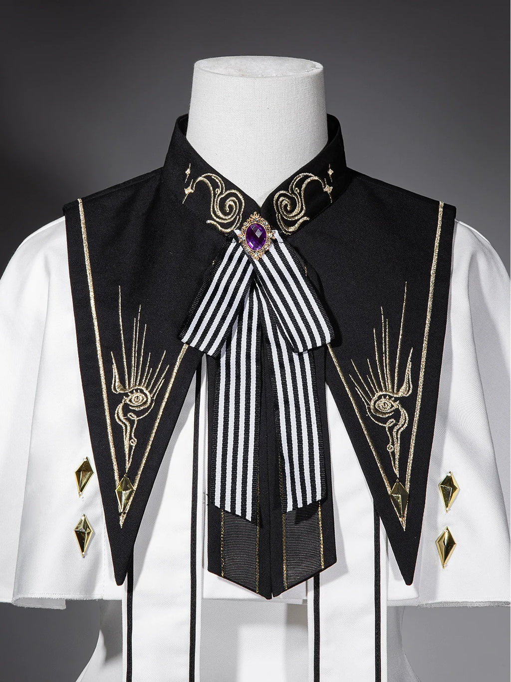 Eye of Truth Elegant Gothic Lolita Embroidered Dress Suit - image 10