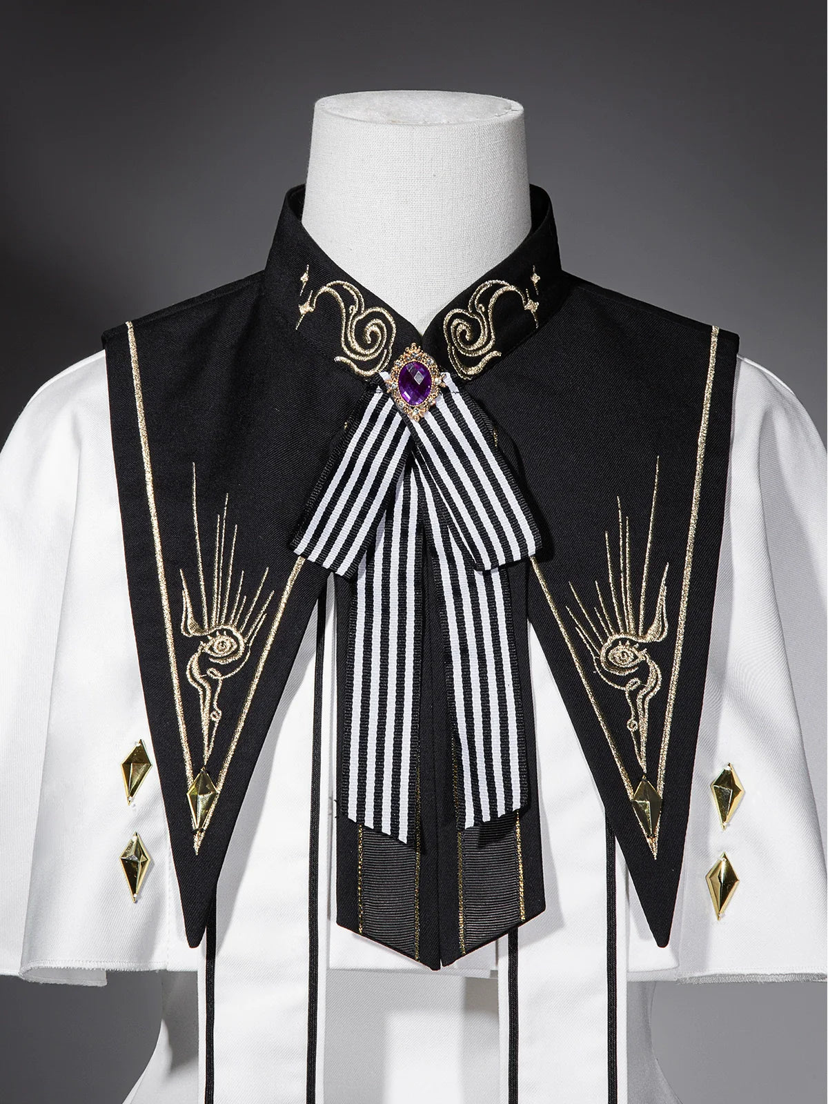 Eye of Truth Elegant Gothic Lolita Embroidered Dress Suit - image 10