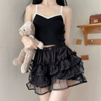 Summer Lolita Bloomers, Double Layer Anti-Exposure Shorts - image 11