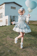 Magic Girl - Sweet Lolita Long Sleeve OP Christmas - image 7