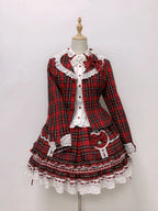Bunny's Wish - Old School Lolita Coat, Flounce Hem Skirt - image 9