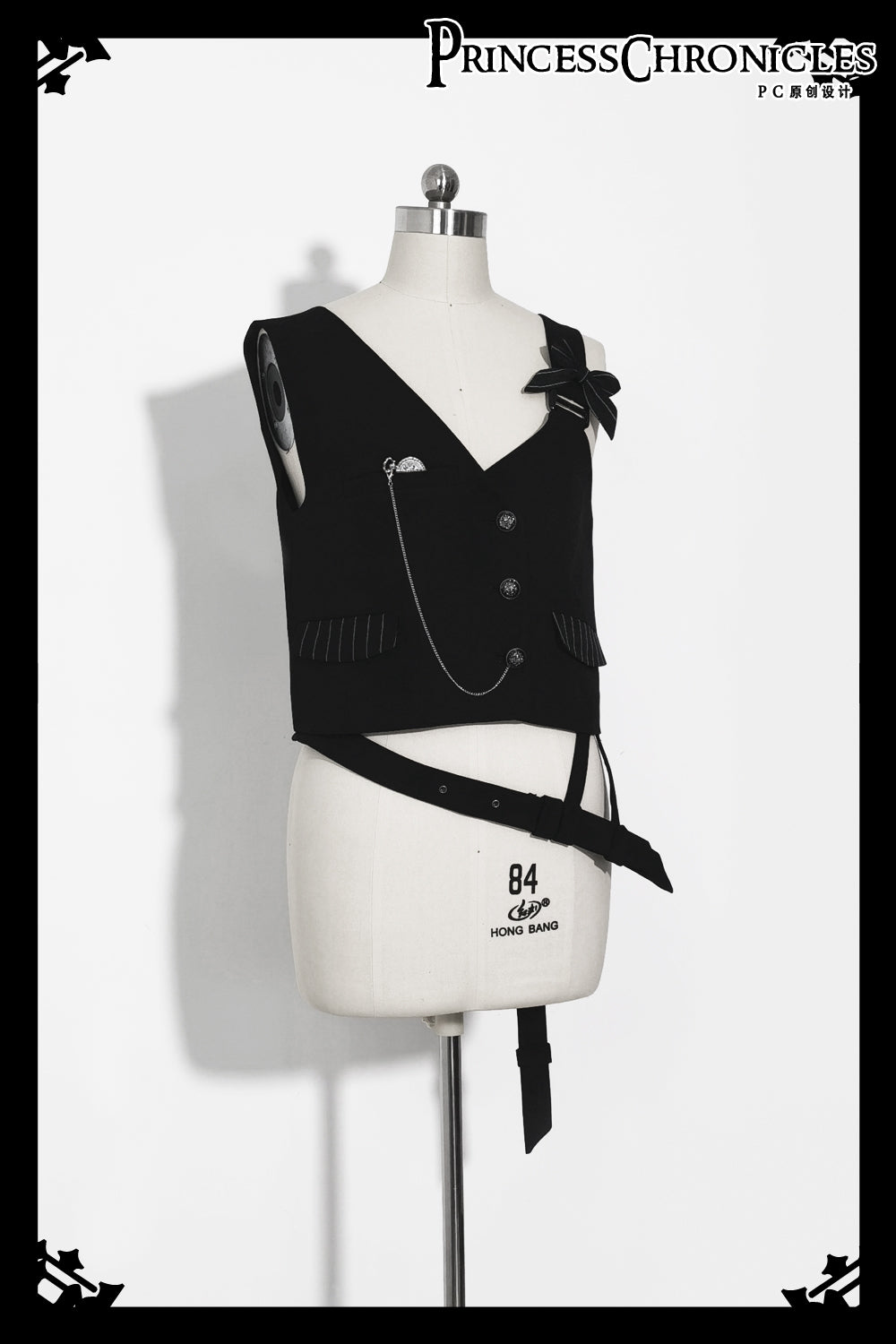 Secret Morning News - Vintage Ouji Lolita Vest Blouse Bloomers - image 6