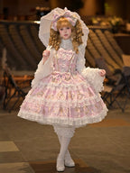 Candelabra Ode - Doll-like Sweet Lolita JSK Dress, Side Zipper - image 2