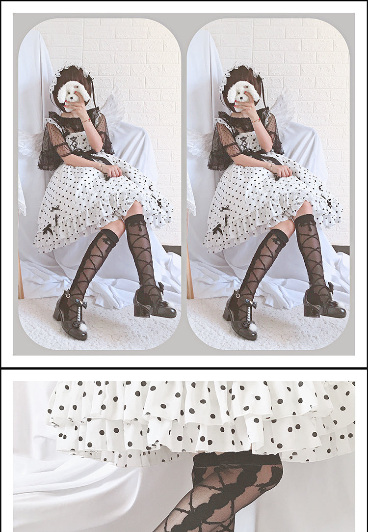 Thorn Kiss - Lolita Thigh Stockings Lolita Pantyhose - image 13