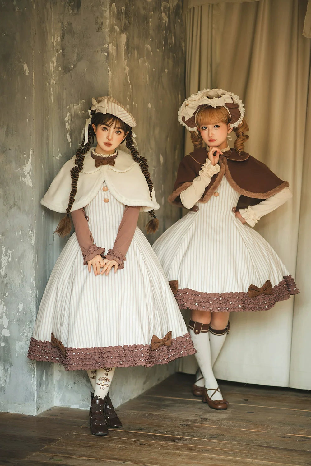 Classic Lolita JSK Customized Stripe Lolita Dress - image 7