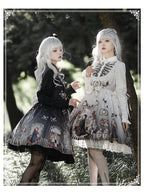 Black Fairytale - Gothic Twins Lolita JSK - image 5